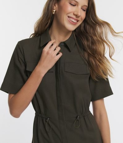 Mono Cargo en Viscolino con Cintura Ajustable 3