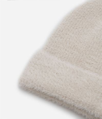 Gorro Texturizado con Dobla y Pelo 3