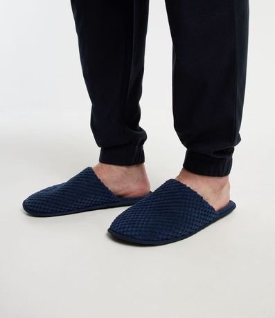 Pantufla Ojota con Textura de Lunares 7