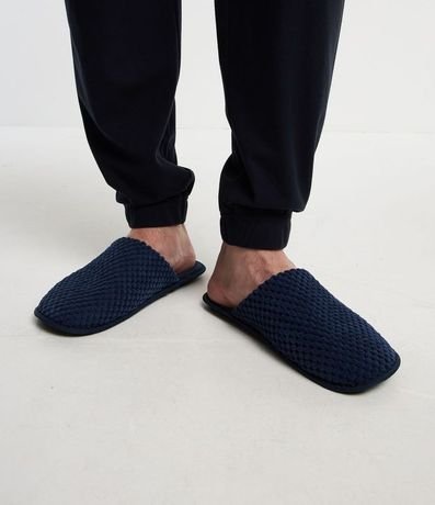 Pantufla Ojota con Textura de Lunares 2
