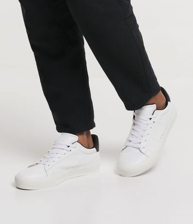 Championes Bajos en PU con Tallón Contrastente 2