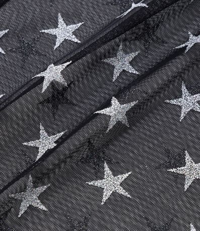 Body Metalizado Infantil con Kimono Estrellado - Talle 5 a 14 años 4