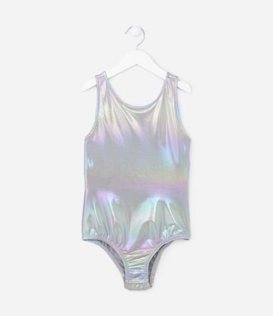 Body Metalizado Infantil con Kimono Estrellado - Talle 5 a 14 años 5