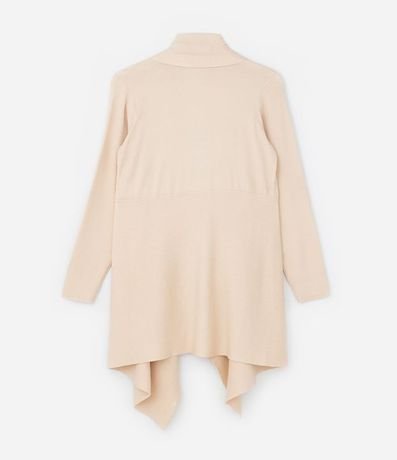 Cardigan Alargado de Punto con Bajo Punta Curve & Plus Size 6