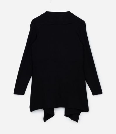 Cardigan Alargado de Punto con Bajo Punta Curve & Plus Size 6