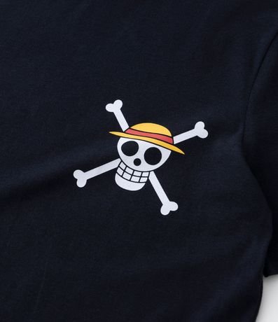 Remera Infantil con Estampado de lo One Piece - Talle 5 a 14 años 3