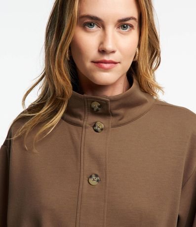 Parka en Ponto Roma con Botones Delanteros 3