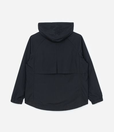 Campera Rompeviento Deportiva con Capucha Curve & Plus Size 5