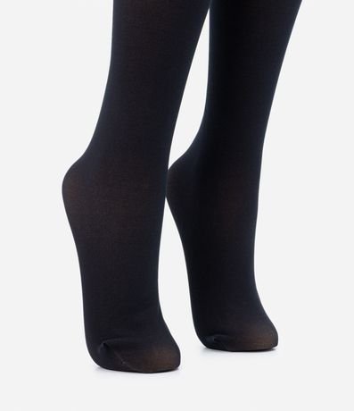 Media Can Can Legging em Fleece Efecto Hilo 15 2