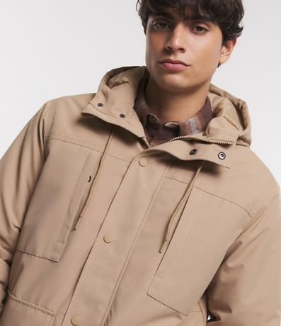 Campera en Microfibra con Bolsillo Interno 4