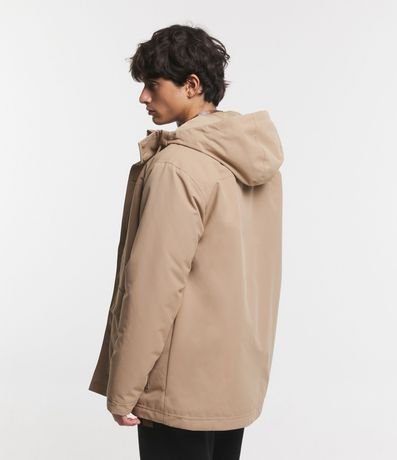 Campera en Microfibra con Bolsillo Interno 5