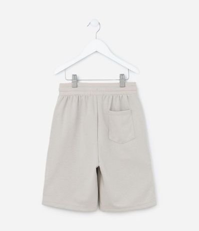 Bermuda Infantil con Cintura Elástica y Tag en el Bajo - Talle 5 a 14 años 2