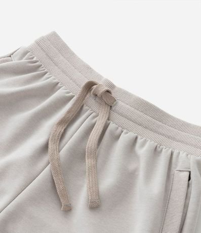 Bermuda Infantil con Cintura Elástica y Tag en el Bajo - Talle 5 a 14 años 5