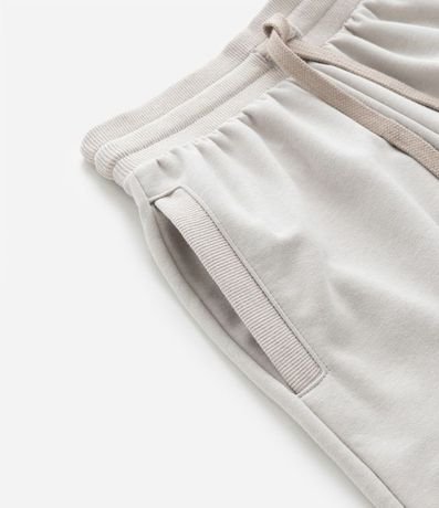 Bermuda Infantil con Cintura Elástica y Tag en el Bajo - Talle 5 a 14 años 6