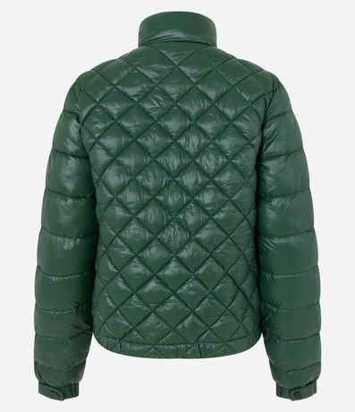 Campera en Poliamida con Grumos y Textura Capitoneada 7