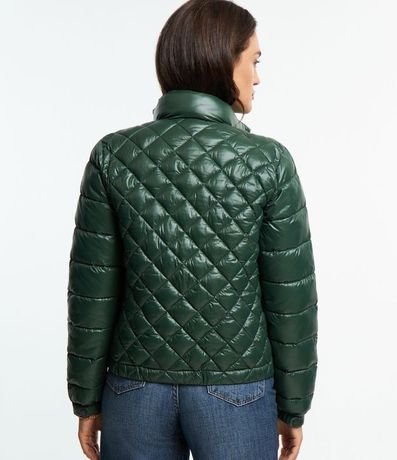 Campera en Poliamida con Grumos y Textura Capitoneada 4