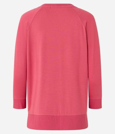 Blusa Básica en Viscosa sin Sisa con Manga 3/4 7