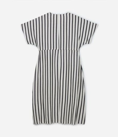 Vestido Midi en Viscosa con Estampado Rayado Curve & Plus Size 6