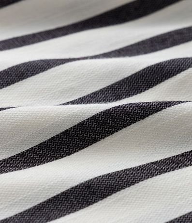 Vestido Midi en Viscosa con Estampado Rayado Curve & Plus Size 7