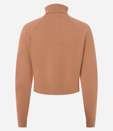 Blusa de Punto con Cuello Alto 7