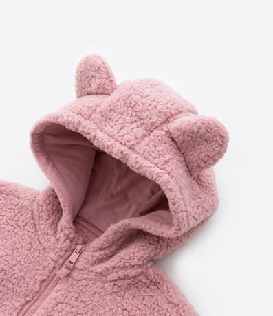 Buzo Infantil en Sherpa con Capucha y Orejas - Talle 5 al 14 años 3