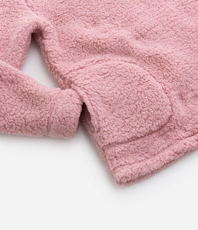 Buzo Infantil en Sherpa con Capucha y Orejas - Talle 5 al 14 años 4