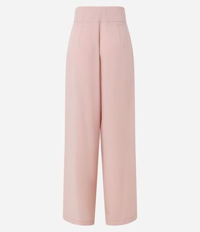 Pantalón Pantalona en Crepé con Friso Delantero 7