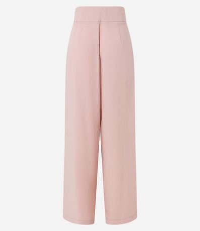 Pantalón Pantalona en Crepé con Friso Delantero 8