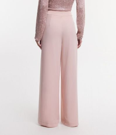 Pantalón Pantalona en Crepé con Friso Delantero 3
