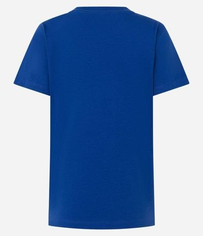 Blusa Alargada Básica en Algodón con Cuello Redondo y Manga Corta 7