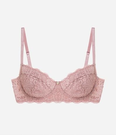 Soutien sin Copa y con Aro en Encaje Floral 5