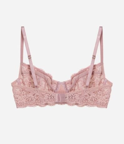 Soutien sin Copa y con Aro en Encaje Floral 6