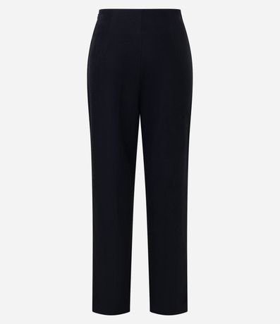 Pantalón Carrot Sastrería en Terciopelo con Lazo Delantero 6