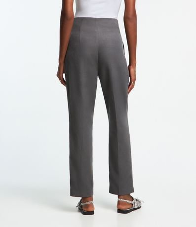 Pantalón Carrot Sastrería en Terciopelo con Lazo Delantero 5