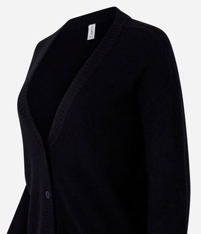 Cardigan Corto de Punto con Botones 6