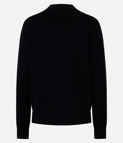 Cardigan Corto de Punto con Botones 7