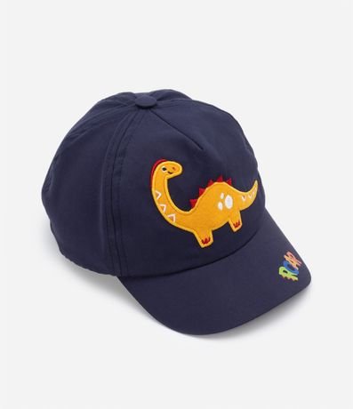 Gorra Ala Curva Infantil con Bordado de Dino