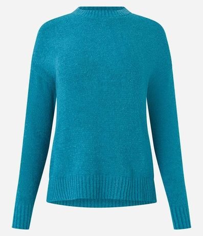 Suéter en Tejido de Punto Texturizado con Sisa Deslocada 6