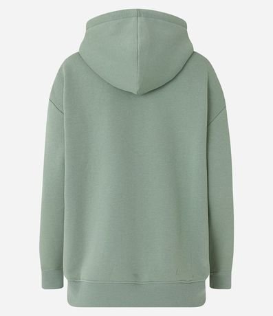 Buzo Alargado Cerrado Básico en Algodón con Capucha y Bolsillo Canguro Comfy 7