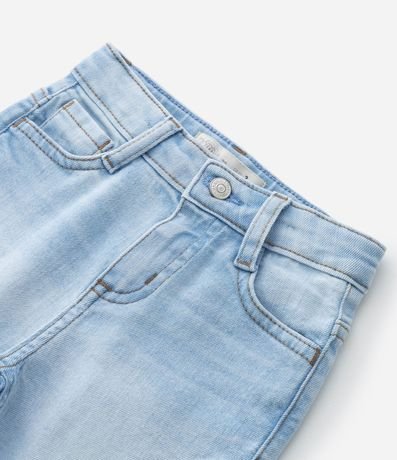 Pantalón Flare Infantil en Jeans con Bolsillos - Talle 1 a 5 años 3