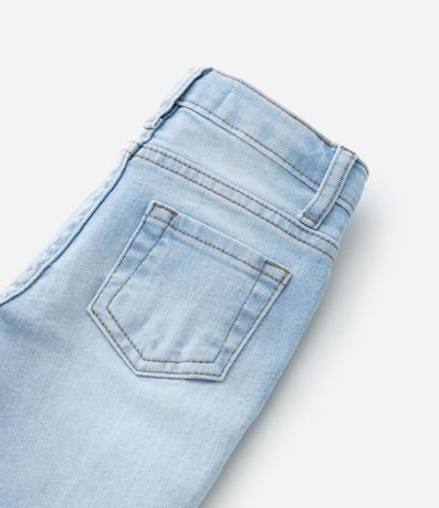 Pantalón Flare Infantil en Jeans con Bolsillos - Talle 1 a 5 años 4