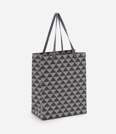 Embalaje de Regalo Pequeña con Estampado Geométrico
