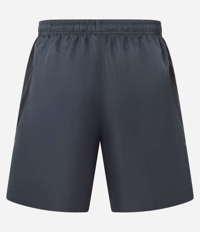 Bermuda Deportiva Básica con Cintura Elástica y Red Lateral 6