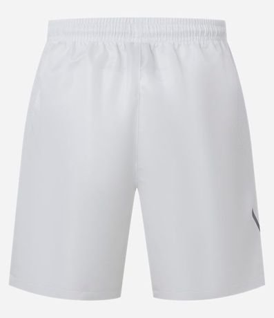 Bermuda Deportiva Básica con Cintura Elástica y Red Lateral 8