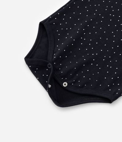 Body Largo Infantil con Estampado de Lunares y de Gata - Talle 0 a 24 meses 3