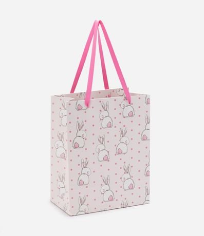 Embalaje de Regalo Pequeña con Estampa de Conejos