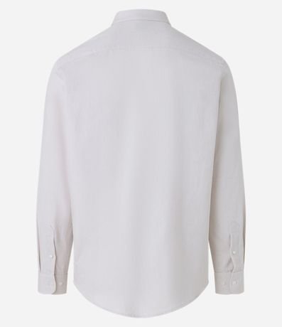 Camisa Comfort en Algodón Manga Larga 6