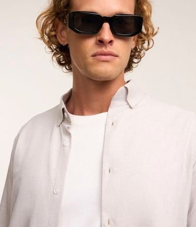 Camisa Comfort en Algodón Manga Larga 3