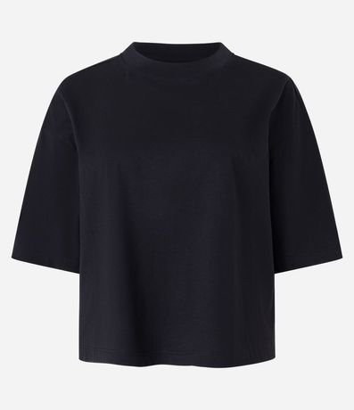 Blusa Cropped Oversized en Media Malla 5