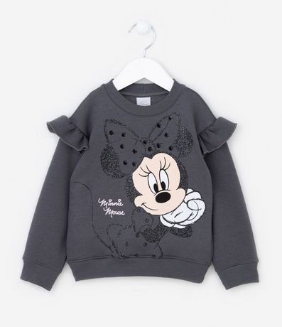 Conjunto Infantil en Algodón con Estampado de la Minnie y de Lunares - Talle 1 a 5 años 2